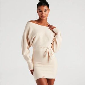 Windsor Cream Ribbed Knit Top